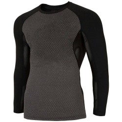 MEN'S ACTIVE LONGSLEEVE DARK GRAY MELANGE