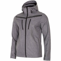 MEN'S SOFTSHELL GREY MELANGE