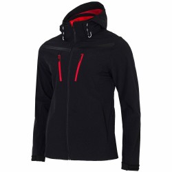 MEN'S SOFTSHELL DEEP BLACK NEON