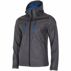 MEN'S SOFTSHELL DARK GREY MELANGE