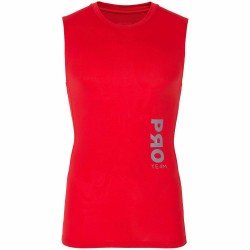 BASELAYER TANK TOP RED ALLOVER