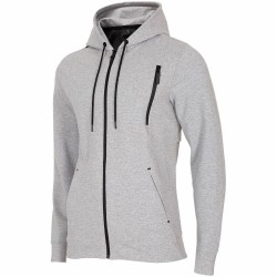 MEN'S HOODIE LIGHT GREY MELANGE