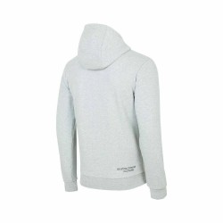 MEN'S HOODIE LIGHT GREY MELANGE