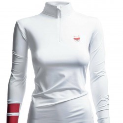 WOMEN'S LONG SLEEVE T-SHIRT POLAND PYEONGCHANG WHITE