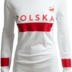 WOMEN'S LONGSLEEVE POLAND PYEONGCHANG WHITE