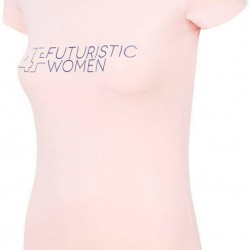 WOMEN'S T-SHIRT LIGHT PINK