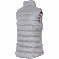 WOMEN'S DOWN VEST LIGHT GREY