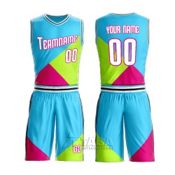 Sublimation Printed Basketball Uniform