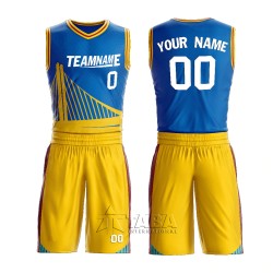 Sublimation Printed Basketball Uniform
