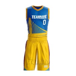 Sublimation Printed Basketball Uniform