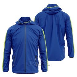 Sublimated Wind Breaker Mens Hooded