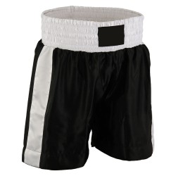 Boxing Shorts Black and White
